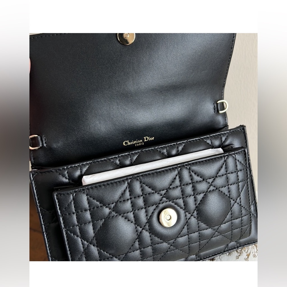 Lady Dior Chain Pouch - Picture 5 of 9